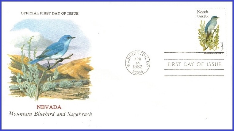 USA3 #1980 U/A UNKNOWN FDC   Nevada