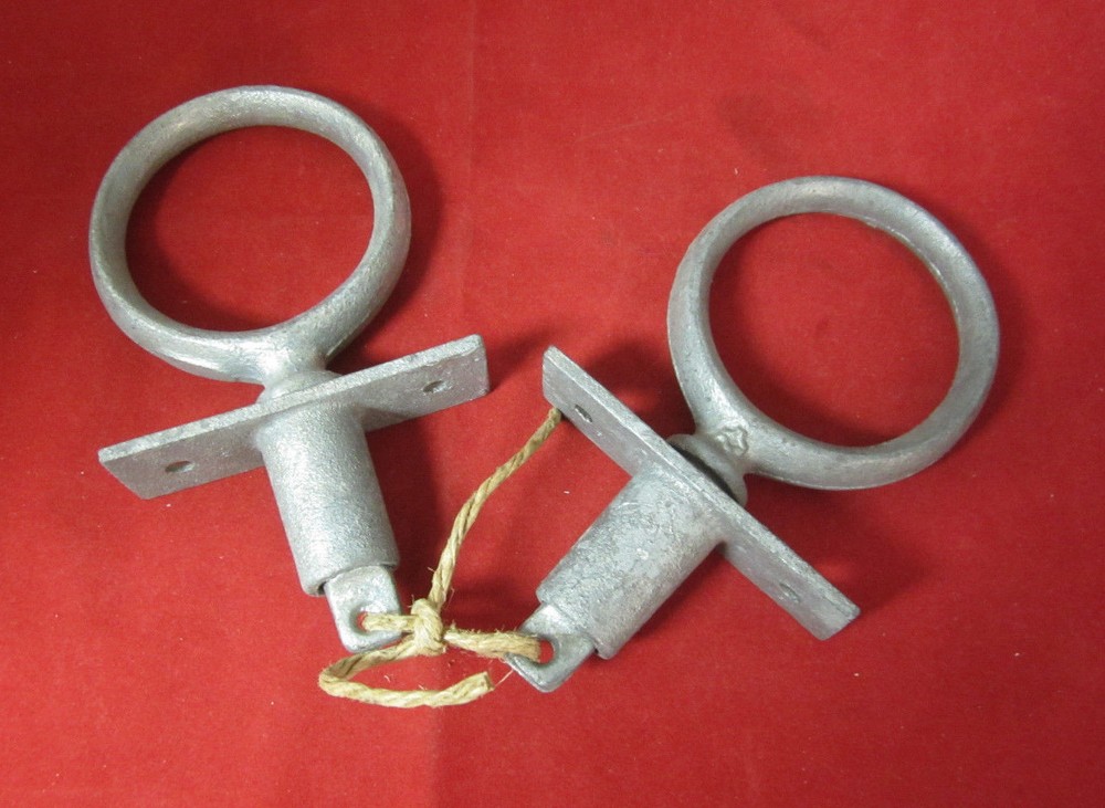 Galvanized #2 Tapered Oar Lock Set -  Lock and Socket - Peerlesss #PER2 New