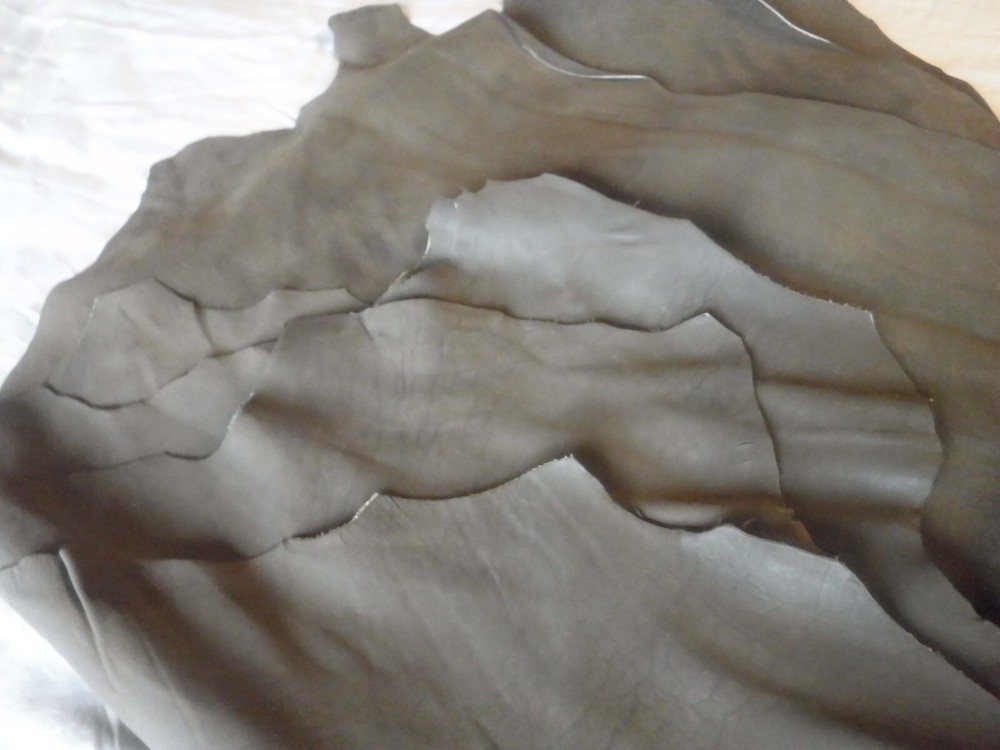 Leather Brown Leather Sheets Brown Leather Material Pre Owned 4 Sheets