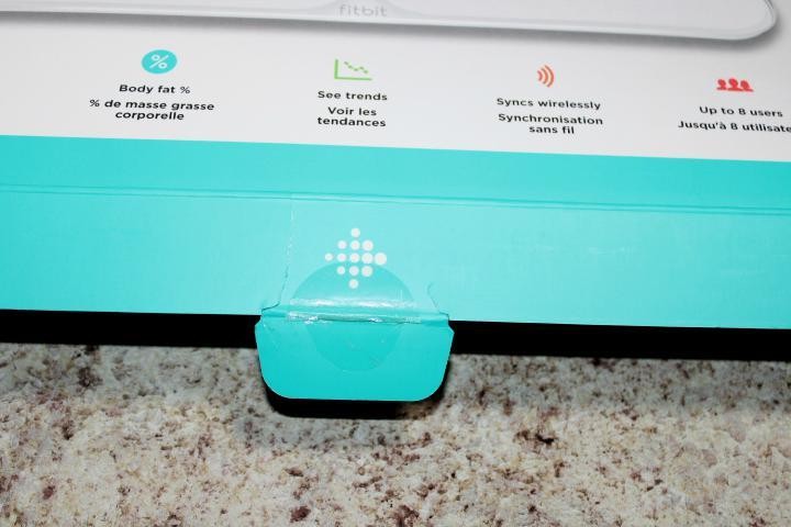 PRE-OWNED EUC Fitbit Aria 2 Wi-fi Smart Scale WHITE FB202