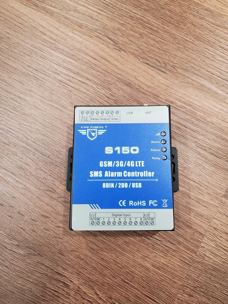 S150 4G GSM SMS Alarm Remote Controller Alarm Relay Switch