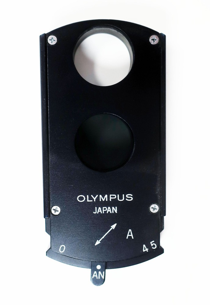 Olympus Microscope Polarizer Polarizing Slider Filter ~ Nice! ~ FREE SHIP