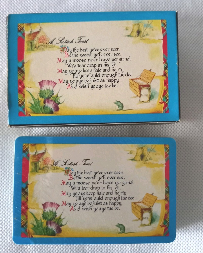 A Scottish Toast Playing Cards
