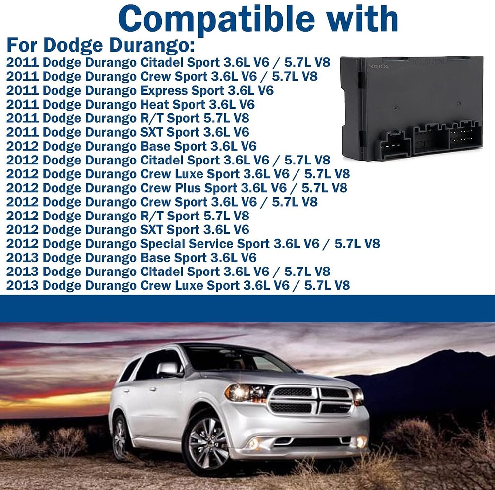 Transfer Case Control Module for Dodge Durango Jeep Grand Cherokee 68395643AA