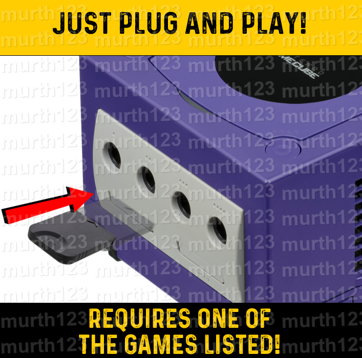 GameBoy Player GameCube Memory Card Bootable Disc Replacement