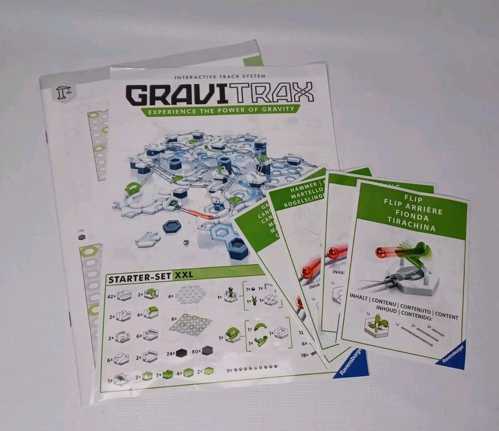 Ravensburger Gravitrax Interactive Track System Instructions Manual