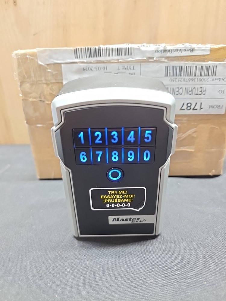 Master Lock Enterprise Wall Mount Key Safe (Model 5441) No Code AS-IS
