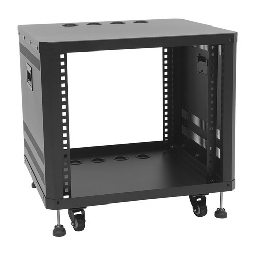 9U Rolling Server Rack Locking Network Cabinet Box Data Enclosure