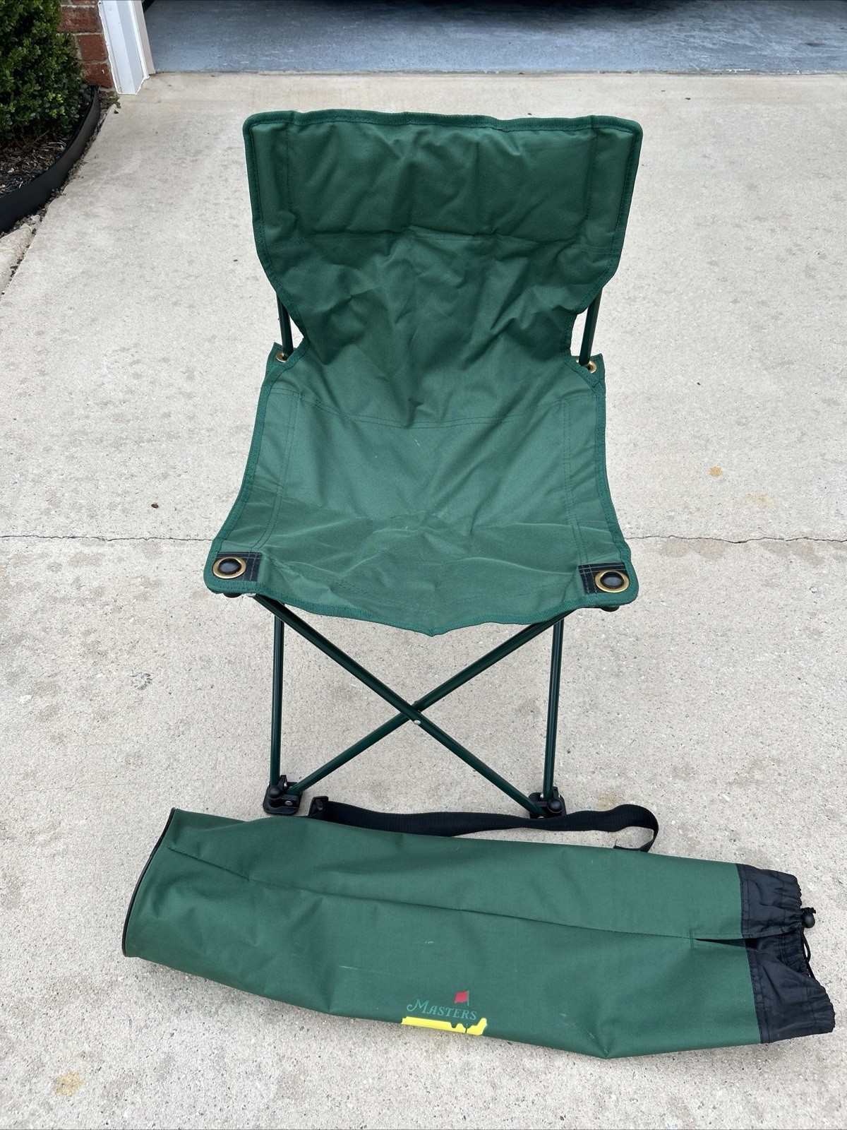 Masters Chair With Bag.  Augusta National with logo.  Gently Used