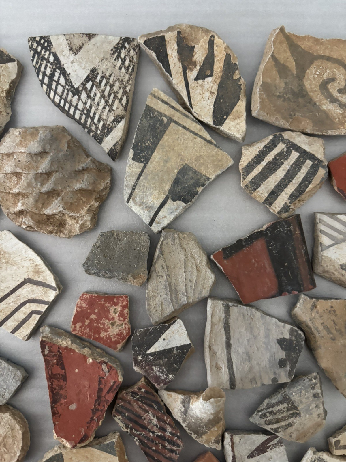 Ancient Anasazi Native American Pottery Shards Arizona L10-F FREE SHIP