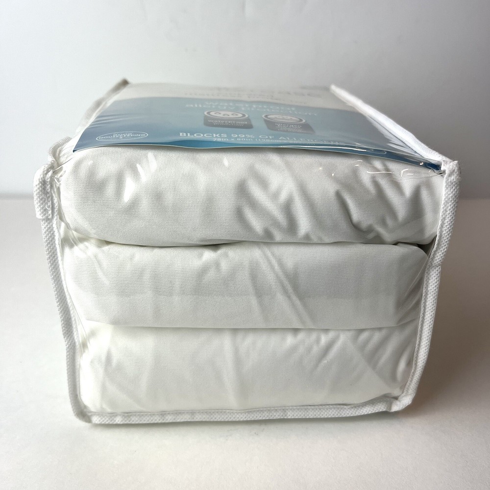 NEW Allerease Zippered Mattress Protector Waterproof Allergy Protection King