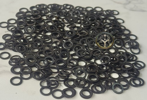 Medieval Chainmail Flat solid rings / 6mm,7mm,8mm or 9mm flat solid rings SCA