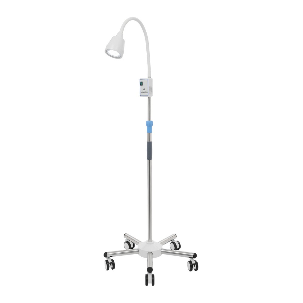 LED Mobile Examination Light Examination Lamp Adjustable Height Five-legged