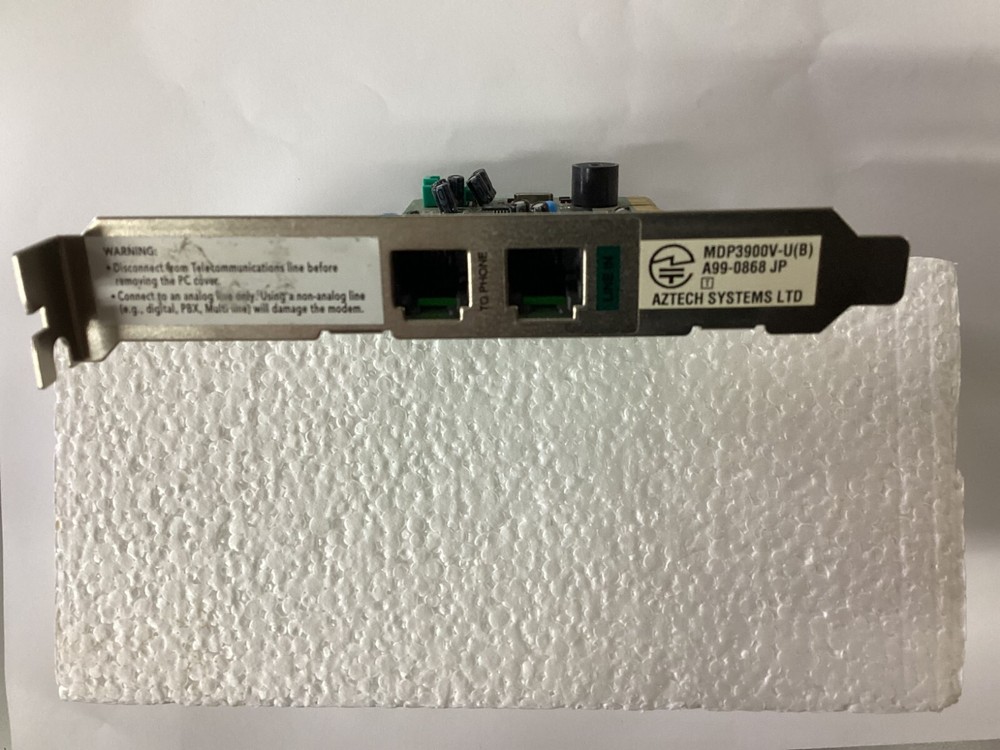 Aztech model MDP3900V-U (B) Internal Modem