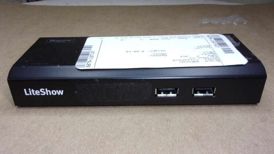 InFocus LITESHOW4 Wireless Presentation Adapter SEE NOTES