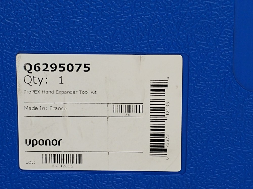 Uponor ProPEX Hand Expander Tool Kit Q6295075