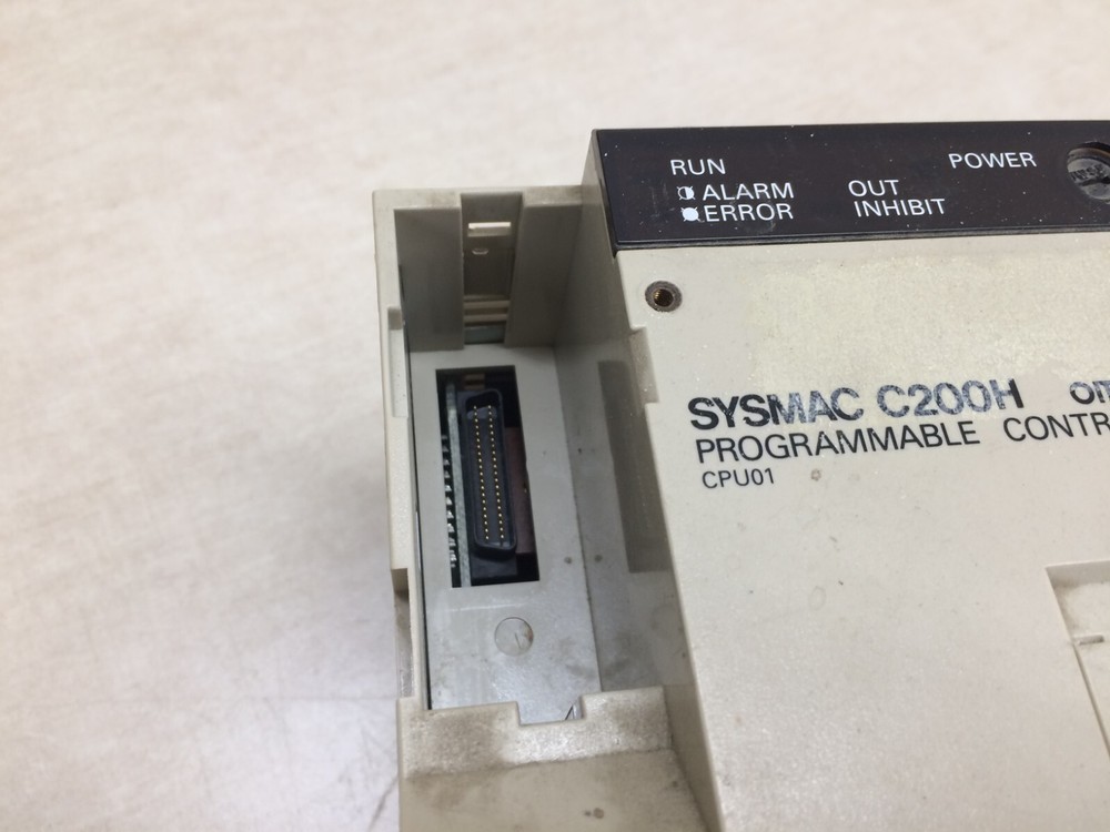 Omron Sysmac C200H-CPU01-E2 Programmable Logic Controller CPU Unit 50/60Hz