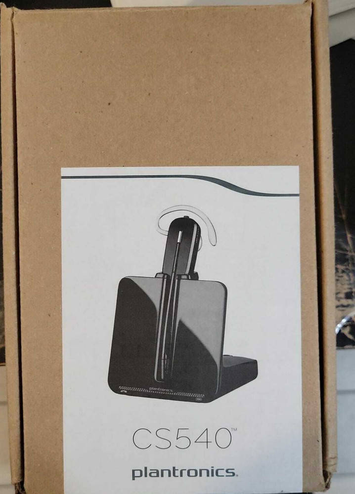 Plantronics CS540 Wireless Headset System Used
