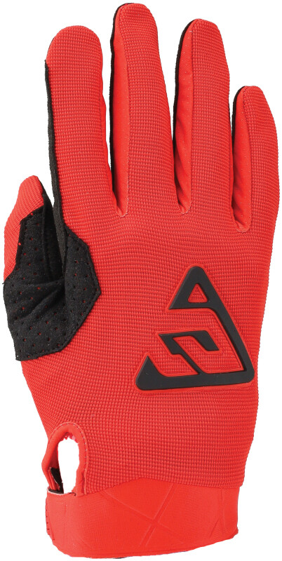 Answer 25 Peak Gloves Black/Red - Medium | P/N 442778