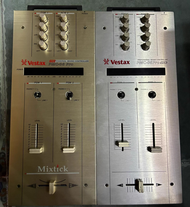 1pcs Vestax PMC-06Pro vca Mixing Console