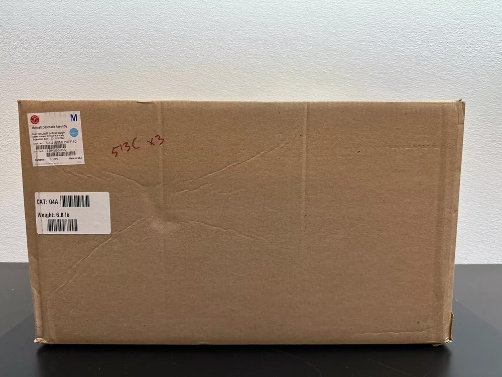 Millipore REF SAU100ML20EP10 Mobius Disposable Assembly Silver 100 mL Standard