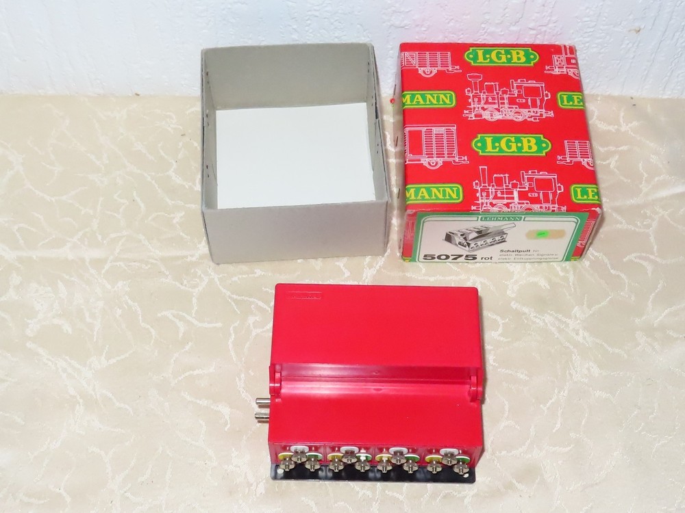 LGB Lehmann 5075 Control Panel G Scale Model Train With Box! N1