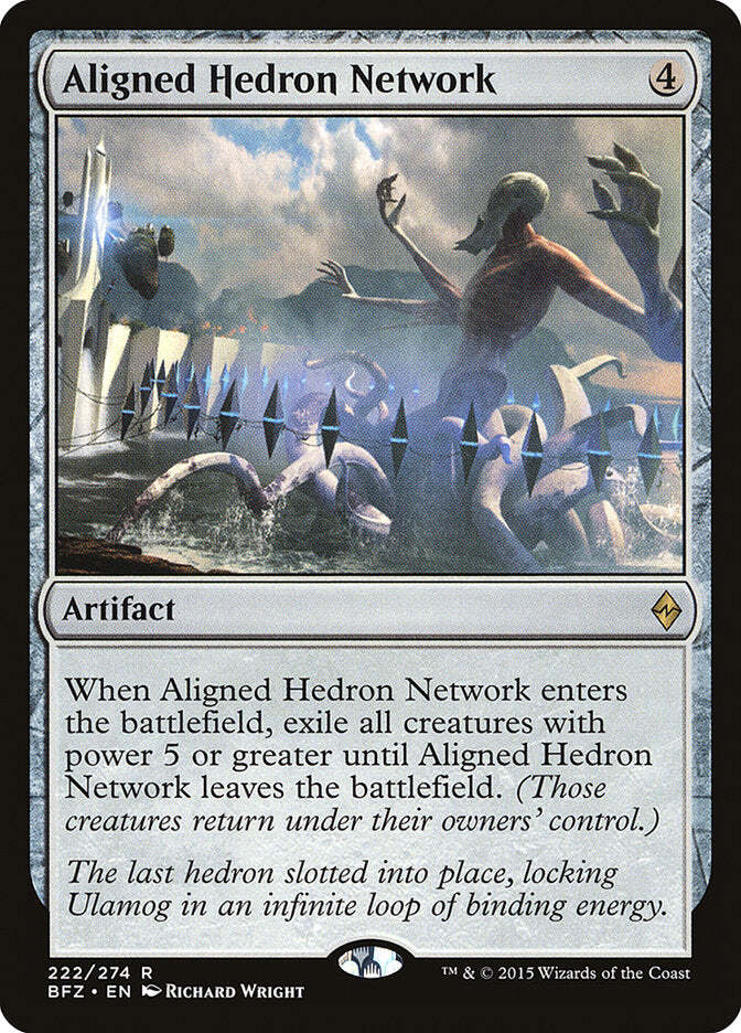 Aligned Hedron Network [Battle for Zendikar] Magic MTG