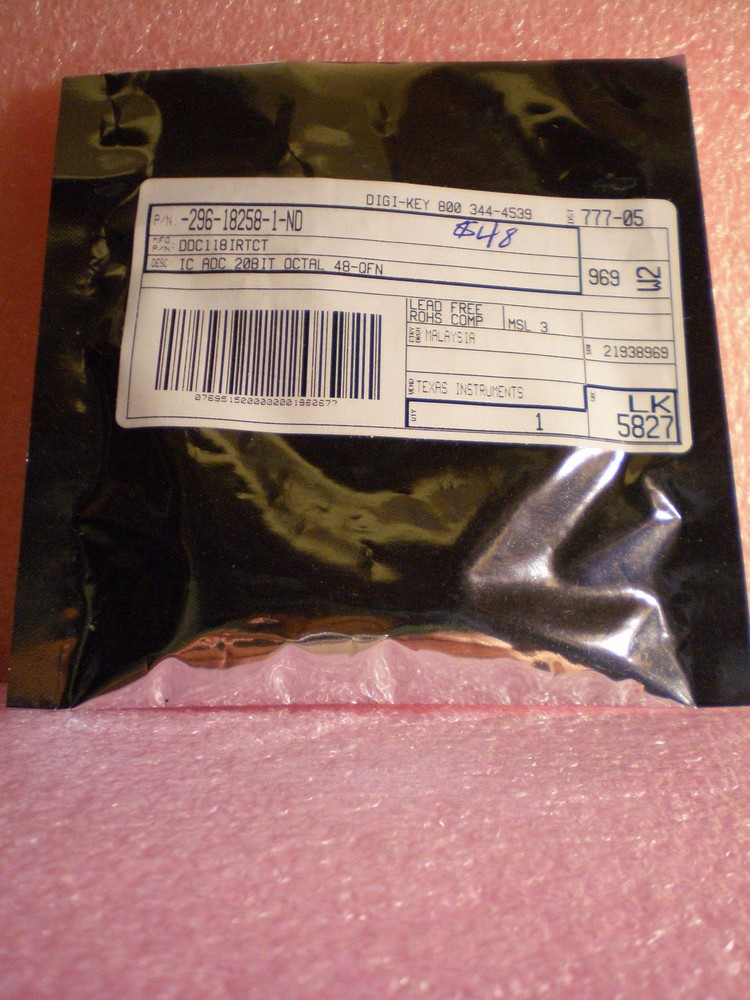 DDC118IRTCT NOS from Texas Instruments