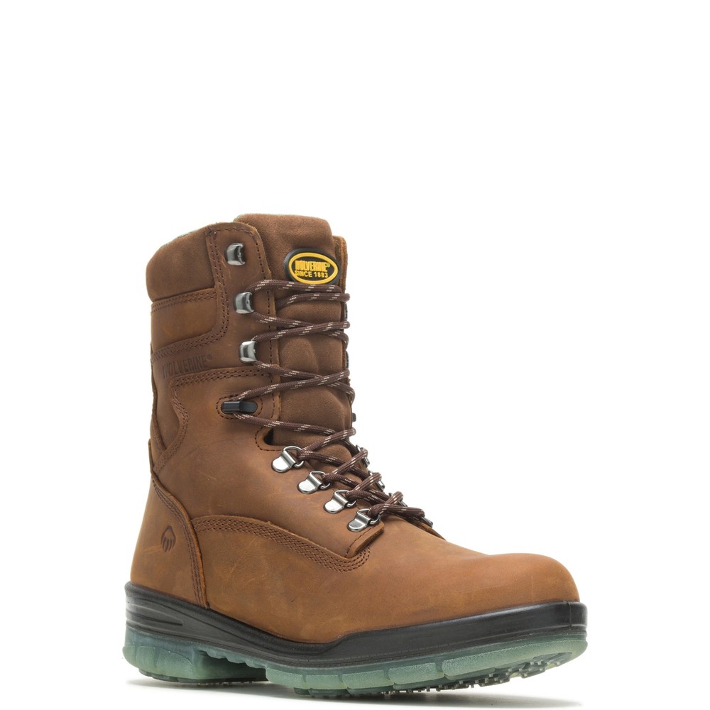 Wolverine Men DuraShocks® Waterproof Insulated 8" Work Boot Work Boots