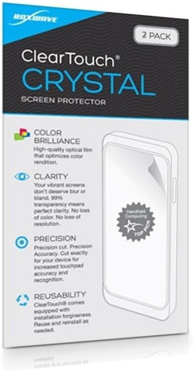 BoxWave 2-Pack ClearTouch Crystal Screen Protector for Trimble TSC3, GeoXT...