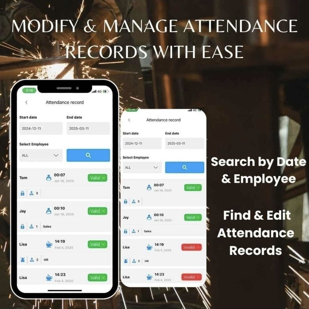 📌 Fingerprint / Card / Code Time Clock Attendance System – $120 (Brand New)