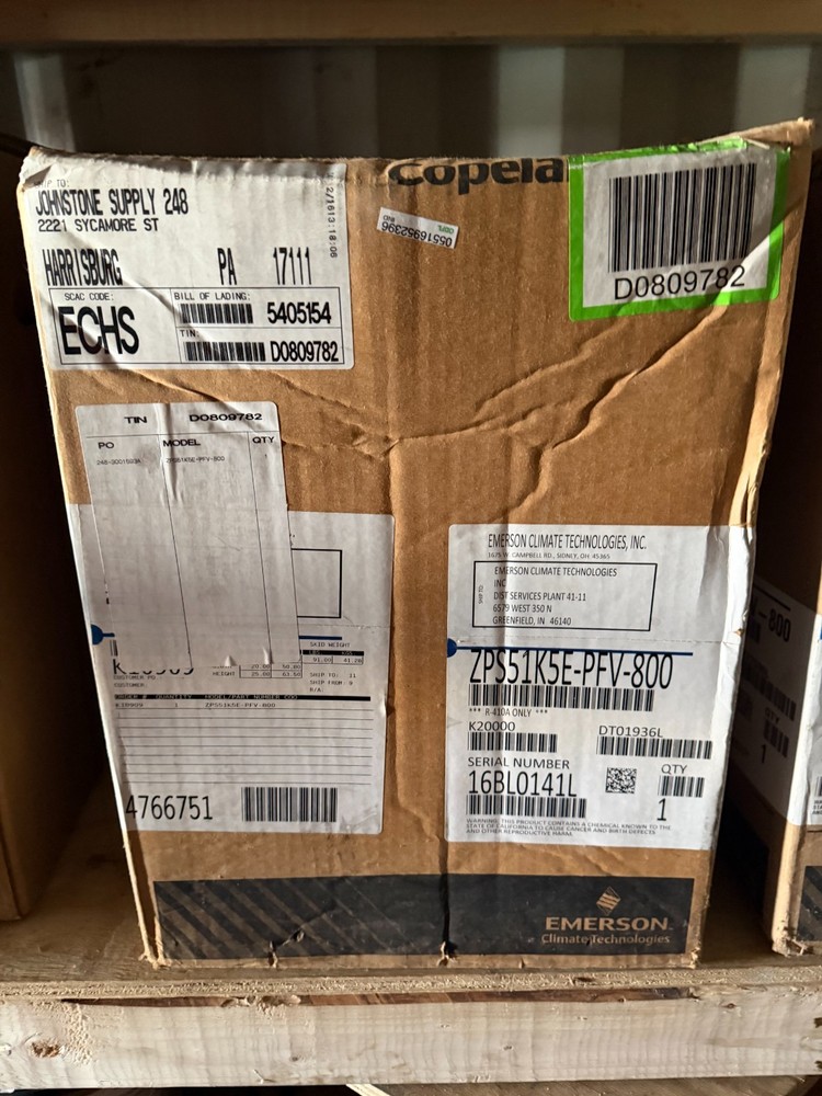 Copeland Compressor ZPS51K5E-PFV-800
