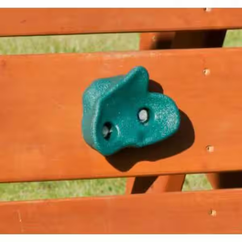 Multi Colored Plastic Climbing Rocks
