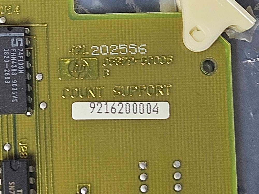 HP 05372-60006 COUNT SUPPORT BOARD for HP 5372A Frequency & Time Interval Analyz