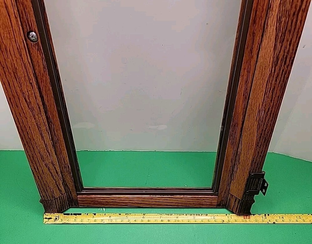 Sandringham Wall Clock Oak Front Door With Glass Replacement Part.