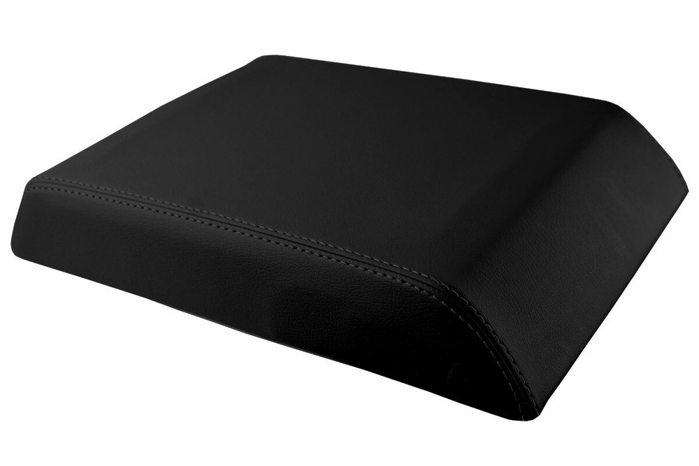 Console Lid Pull Over Armrest Cover Leather for Hummer H2 2003-2007 Black