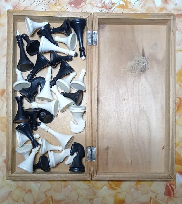 OLD Nice Chess Set Soviet USSR
