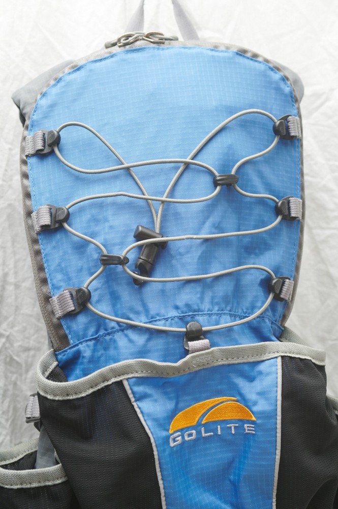 Golite Rush Hydration Backpack Blue/Black/Gray