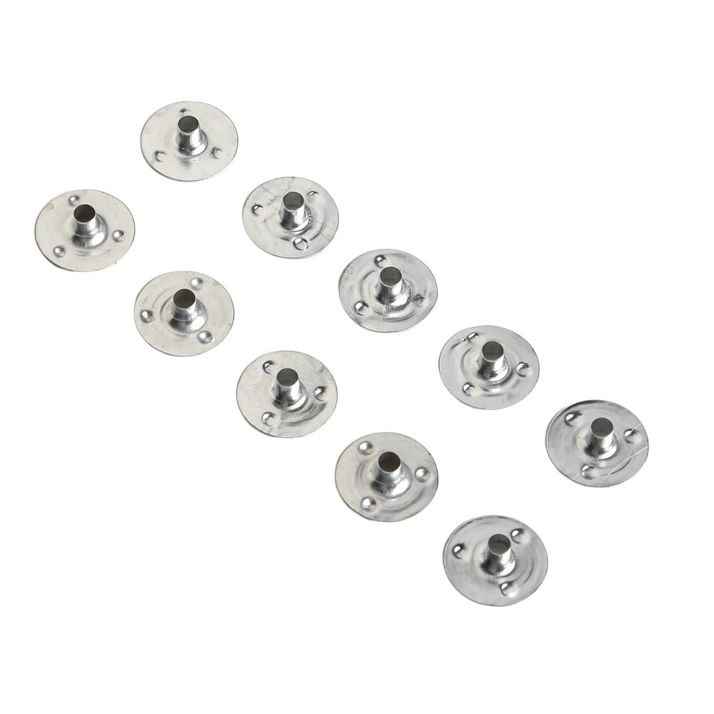 Convenient 500Pcs Candle Wicks Holders with Iron Base for DIY Projects