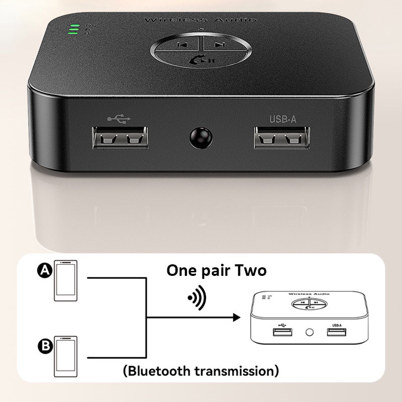 Long Range Bluetooth Receiver 6.0 For Home Stereo Car AUX Speaker Audio Adapter