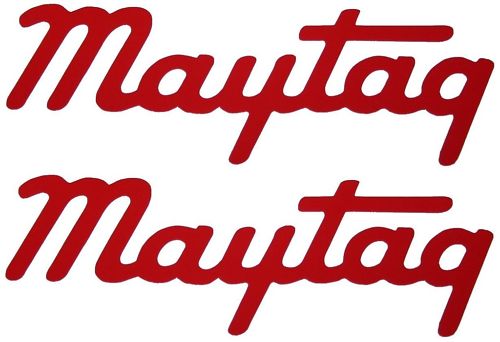 Maytag Gas Engine Model 92 & 72 Decal Pair Multi Motor Wringer Washer