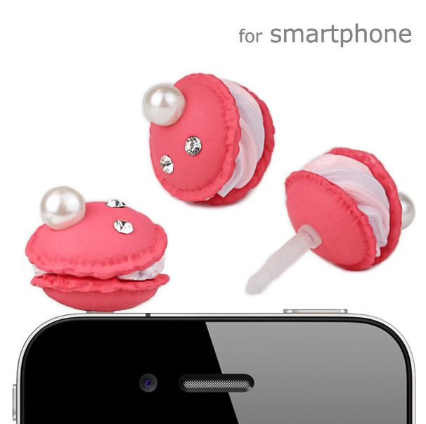 DECOPPIN Sweets Earphone Jack Accessory (Macaroon)