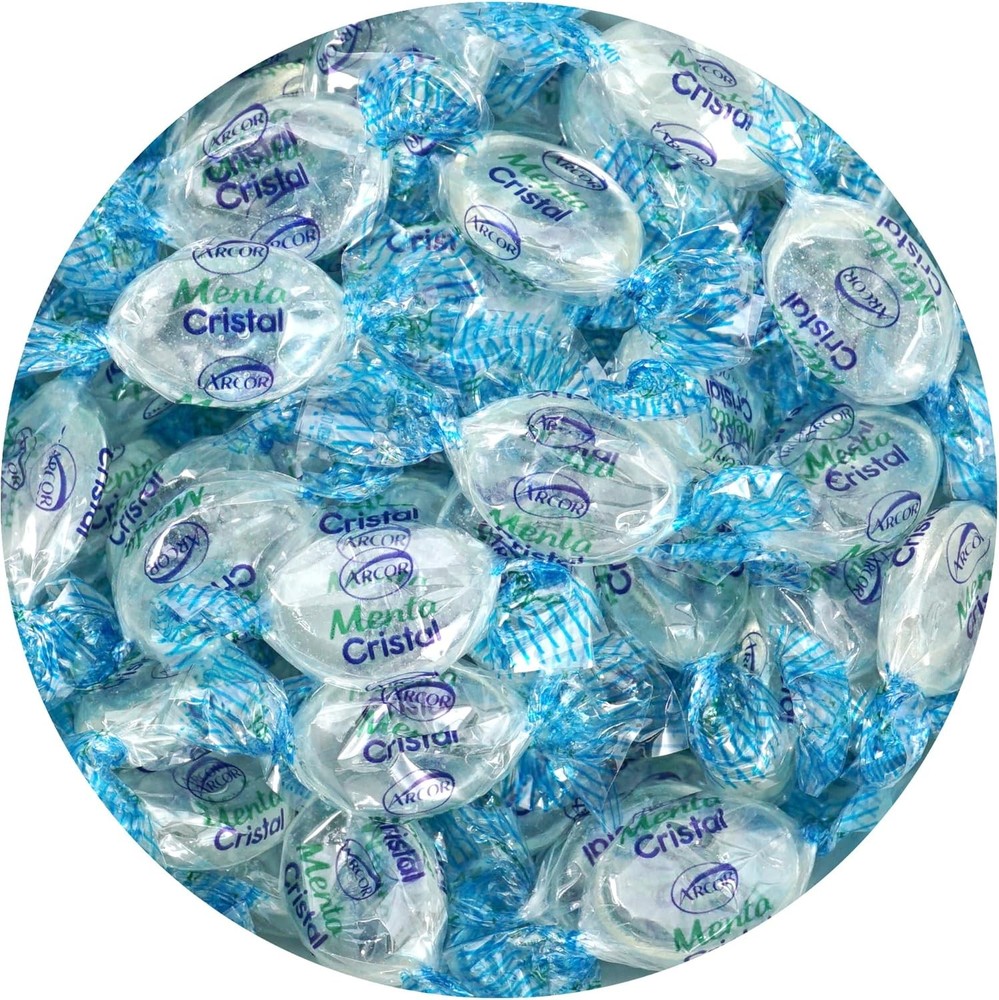Arcor Crystal Mints Hard Candy, 1 Pound Arcor Candy, Menta  Mints,