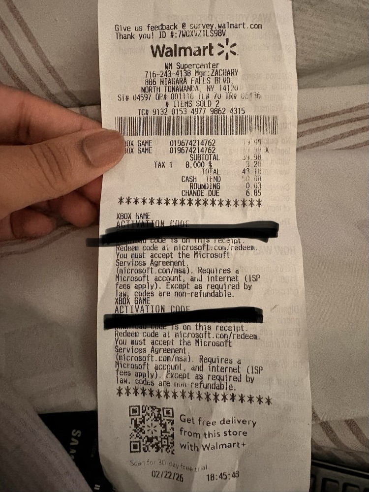 Microsoft Xbox Live Digital Gift Card 5 USD Value