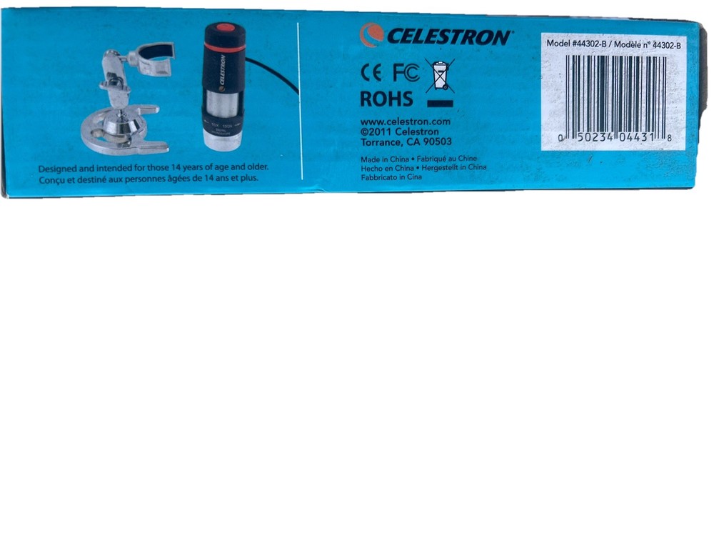 CELESTRON - HANDHELD DIGITAL MICROSCOPE (2011, Celestron)