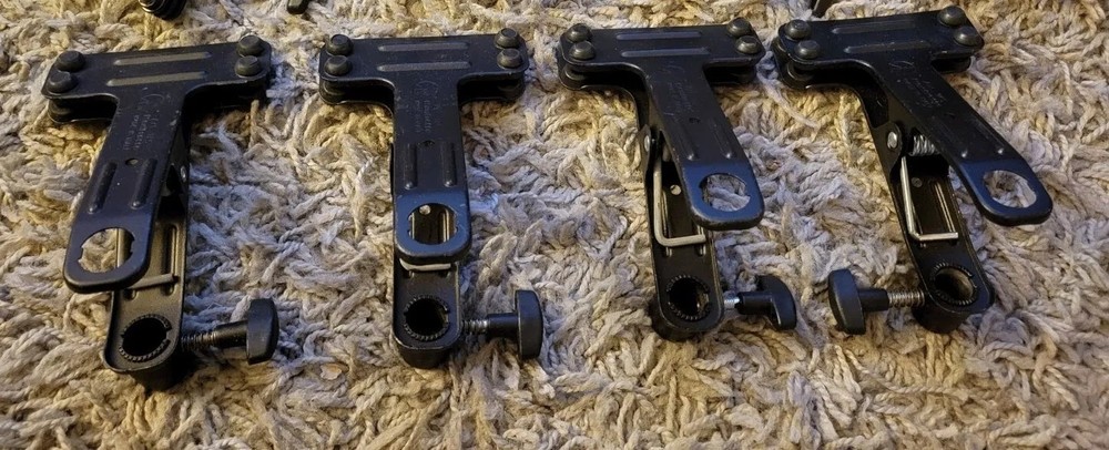 (4)  Manfrotto 175 Spring Clamps