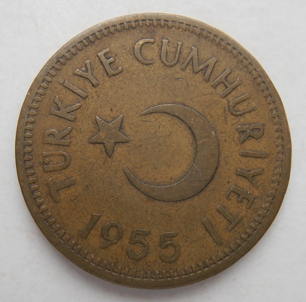 TURKEY 25 KURUS 1955