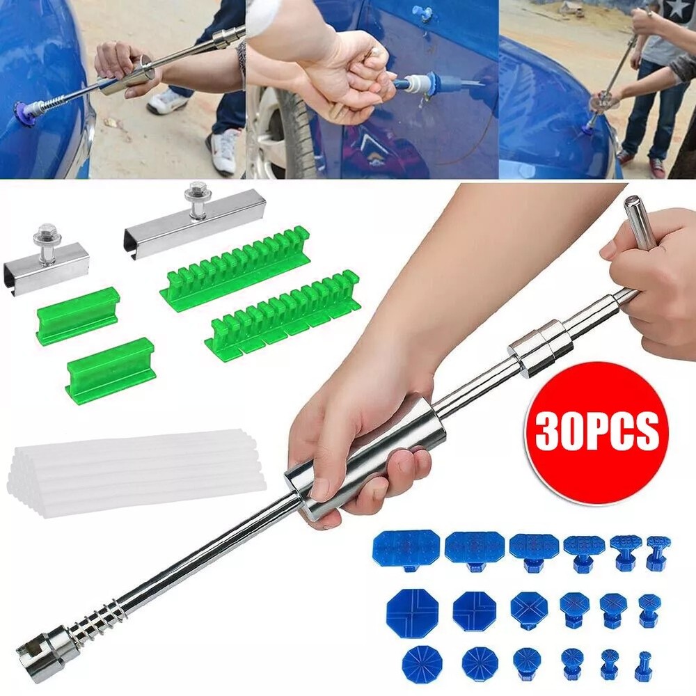 Car Body Slide Hammer Paintless Dent Repair Tool Puller Lifter Hail Removal Tool