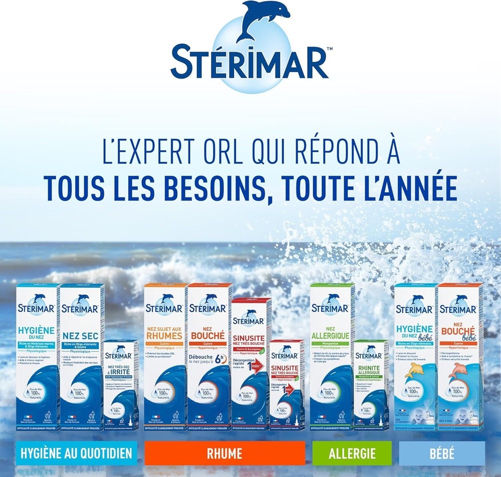Sterimar Hypertonic Nasal Spray 100ml