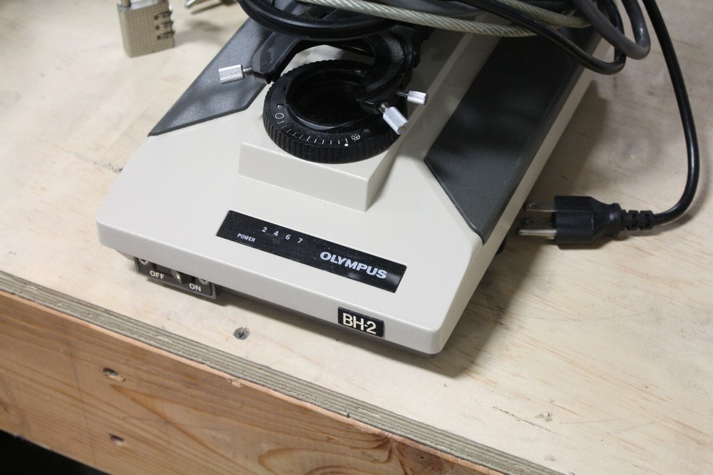 OLYMPUS BH-2 MICROSCOPE LOADED W/LIGHTSOURCE